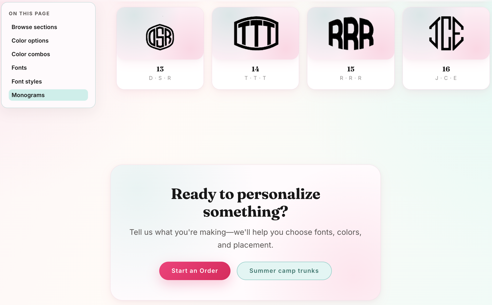 Inspiration to order flow